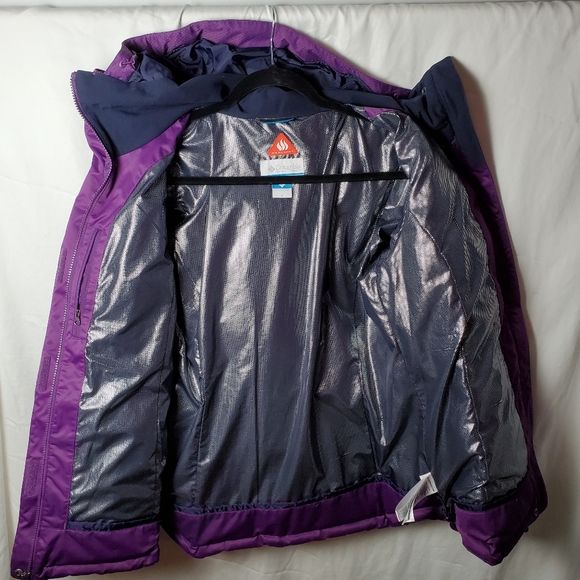 Columbia First Tracks Down Jacket Purple Size Medium - Picture 8 of 16